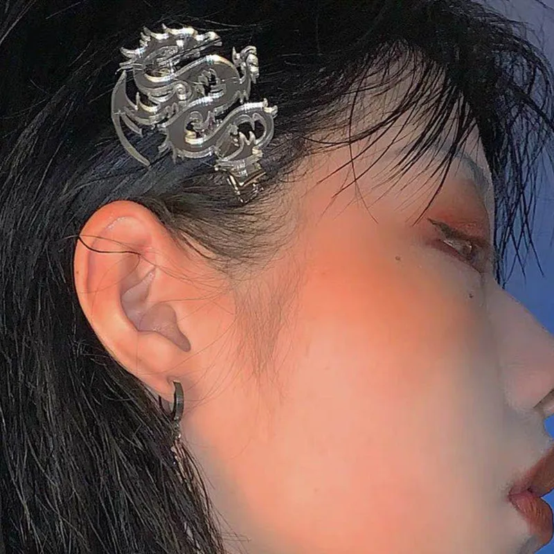 New Fashion Punk Mirror Hairpin Girl Design Sense Side Clip Dark Wind Hairpin Harajuku Headwear Hair Accessories
New Fashion Punk Mirror Hairpin Girl Design Sense Side Clip Dark Wind Hairpin Harajuku Headwear Hair Accessories