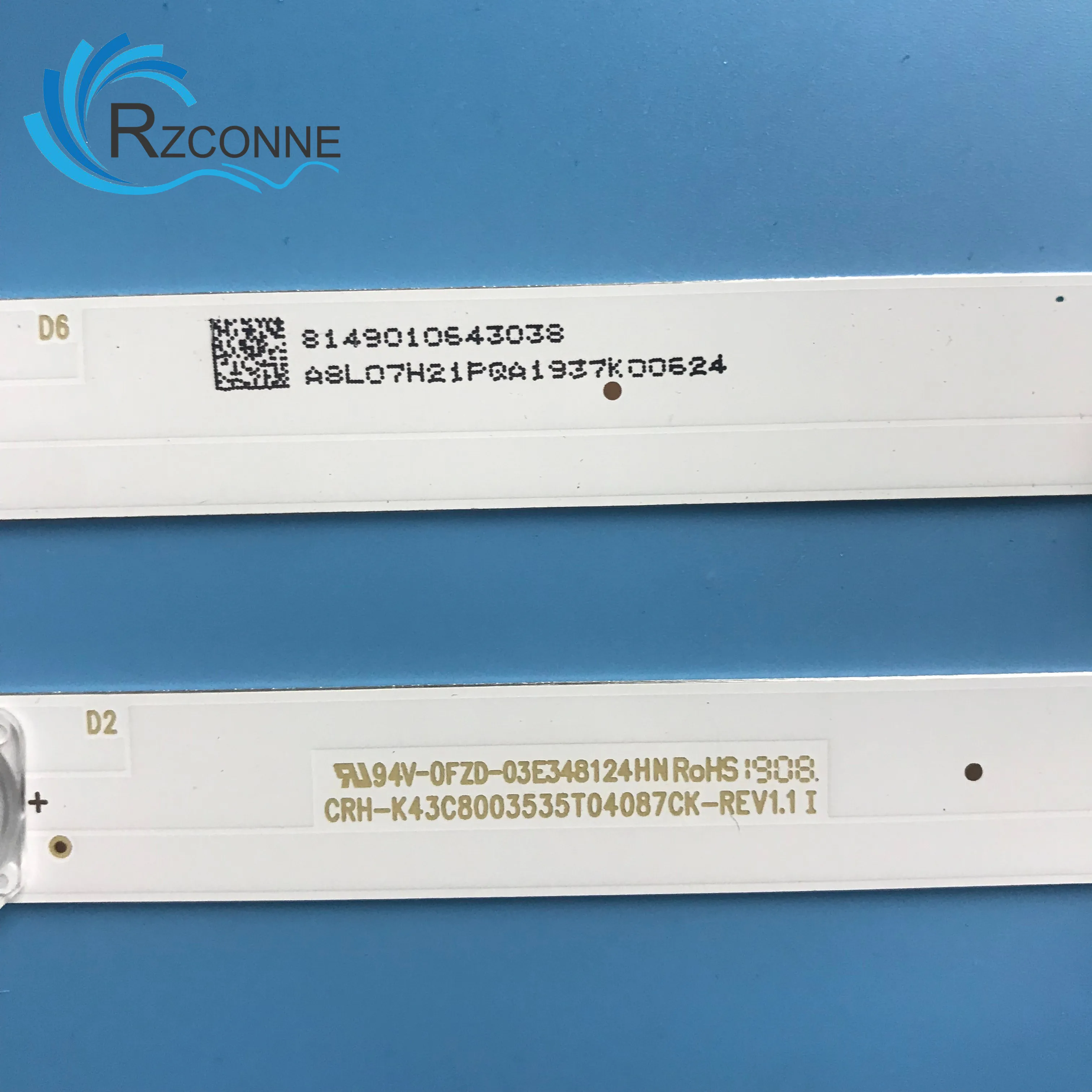 825 мм светодиодный Подсветка полоса 8 лампа для Haier 43 ''ТВ CRH-K43C8003535t04087CK LE43AL88T71 |