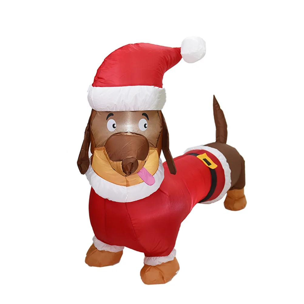 1Pc Christmas Scenes Decor Inflatable Dachshund Photography Prop (US Plug)
1Pc Christmas Scenes Decor Inflatable Dachshund Photography Prop (US Plug)