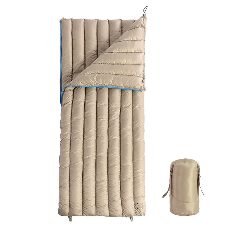 2021 New White duck down sleeping bag Envelope style Lightweight breathable warm camping sleeing bag for autumn and winter
2021 New White duck down sleeping bag Envelope style Lightweight breathable warm camping sleeing bag for autumn and winter