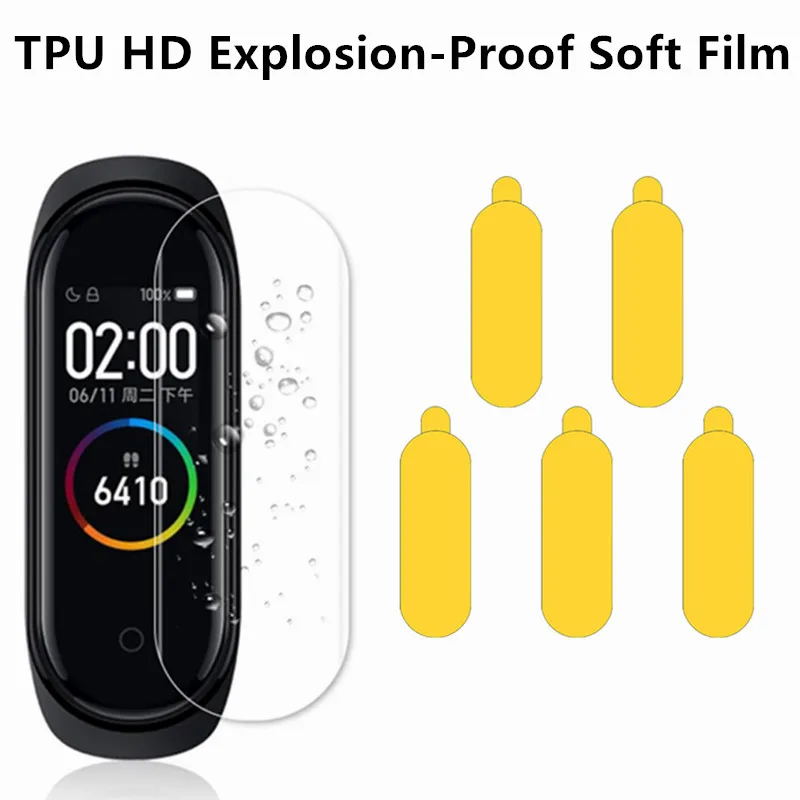 Protective Film For Xiaomi Mi Band 5 Smart Wristband Full Screen Protector Hydrogel Film Protective Not Tempered Glass M5
Protective Film For Xiaomi Mi Band 5 Smart Wristband Full Screen Protector Hydrogel Film Protective Not Tempered Glass M5