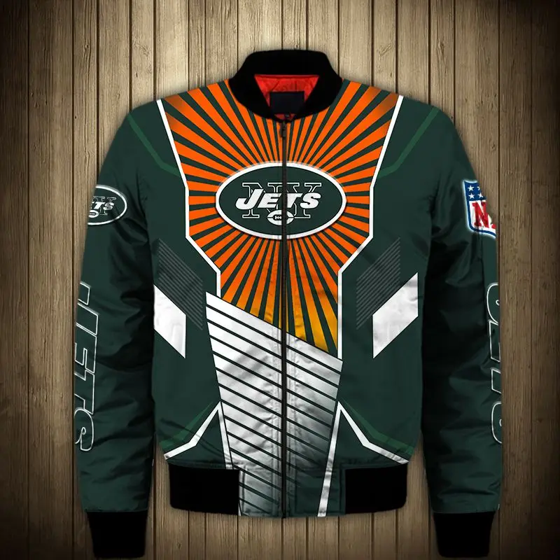 2021 New York Men's Warm Winter Jacket Stitching design orange and white stripes letter print 3D Jets Jackets
2021 New York Men's Warm Winter Jacket Stitching design orange and white stripes letter print 3D Jets Jackets