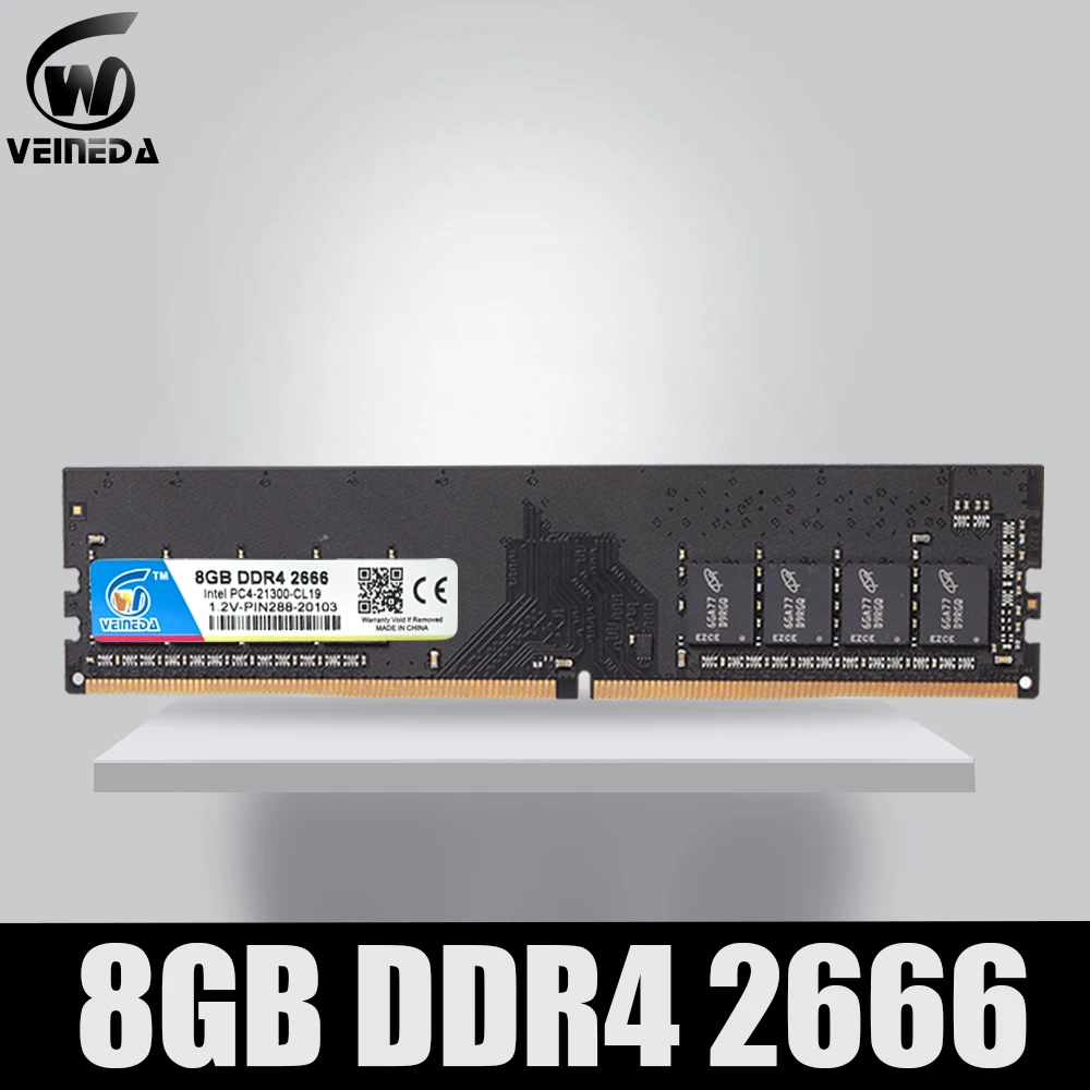 Оперативная память VEINEDA Dimm DDR4 для ПК б/у 8/2666/3200 МГц|Оперативная память| |