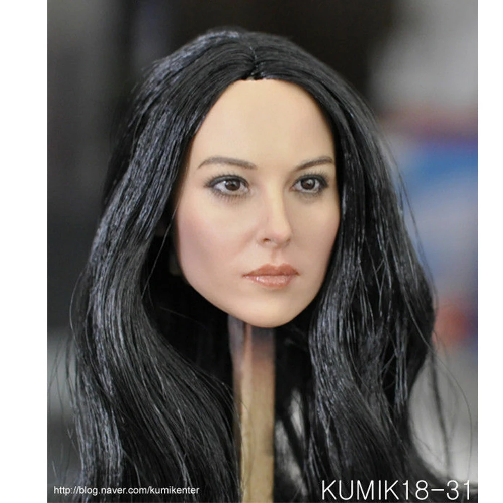 KUMIK искусственная черная головка для девушек, резная 1/6 Европейская Женская головка F 12''
KUMIK искусственная черная головка для девушек, резная 1/6 Европейская Женская головка F 12''