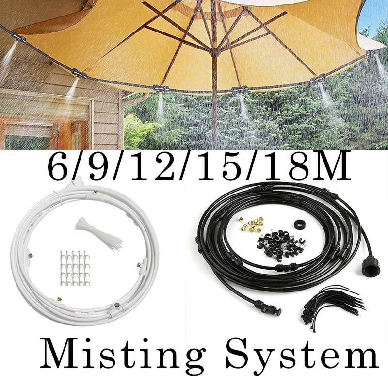 Atomizing Spray Water Fog Sprayer System Garden Nebulizer Outdoor Cooling Misting System Water Mist For Home Garden Irrigation 
Atomizing Spray Water Fog Sprayer System Garden Nebulizer Outdoor Cooling Misting System Water Mist For Home Garden Irrigation
