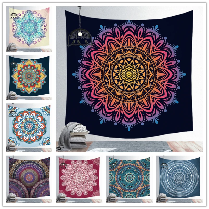 Fuwatacchi Large Mandala Indian Tapestry Wall Hanging Bohemian Beach Mat Polyester Thin Blanket Yoga Shawl Mat Blanket
Fuwatacchi Large Mandala Indian Tapestry Wall Hanging Bohemian Beach Mat Polyester Thin Blanket Yoga Shawl Mat Blanket