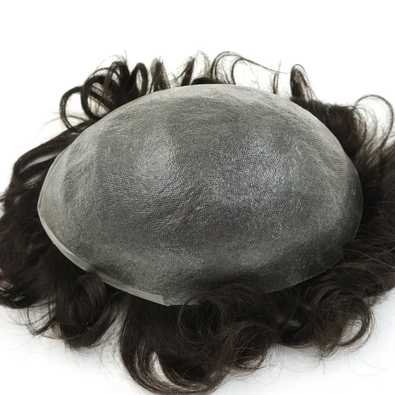 Hstonir Super Thin Skin Remy Hair Human Men Invisible Hairline V-loop Male Toupees Natural Looking H078
Hstonir Super Thin Skin Remy Hair Human Men Invisible Hairline V-loop Male Toupees Natural Looking H078