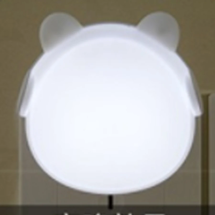 Earphone bear LED light control induction remote control night light plug in new strange lovelyA546 
Earphone bear LED light control induction remote control night light plug in new strange lovelyA546