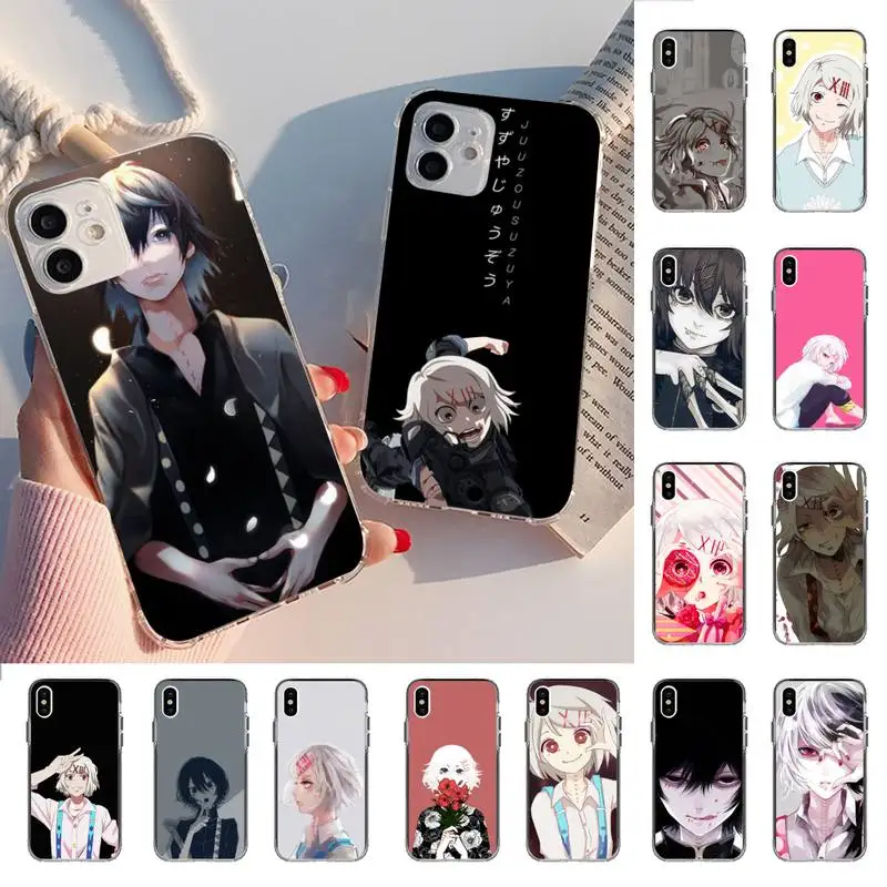 MaiYaCa Anime JUUZOU SUZUYA Tokyo Ghouls Phone Case for iPhone 11 12 13 mini pro XS MAX 8 7 6 6S Plus X 5S SE 2020 XR cover
MaiYaCa Anime JUUZOU SUZUYA Tokyo Ghouls Phone Case for iPhone 11 12 13 mini pro XS MAX 8 7 6 6S Plus X 5S SE 2020 XR cover