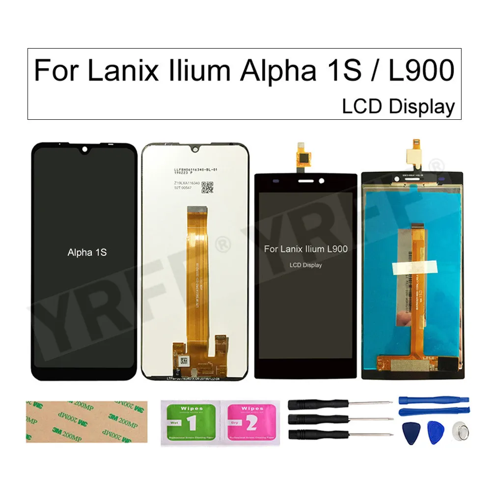 

For Lanix Ilium Alpha 1S LCD Screens For Lanix Ilium L900 LCD Display Touch Screen Digitizer Assembly Panel Sensor Repair Sets