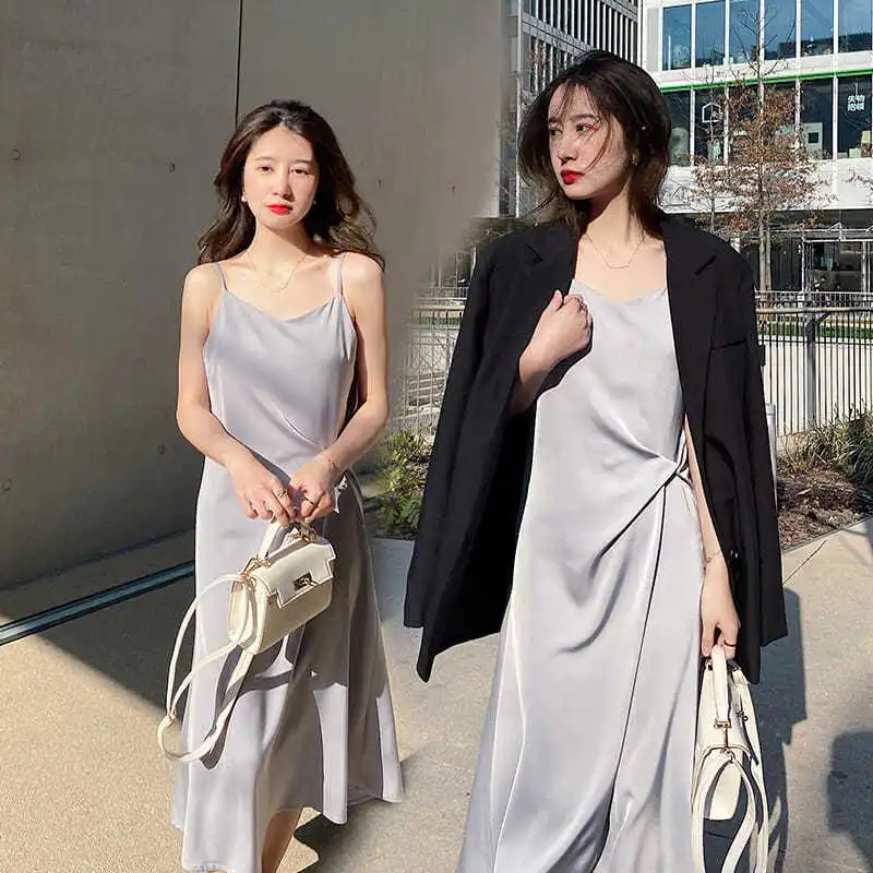 Spaghetti Strap Sleepwear Nightgown Female Sleeveless Nightgown Summer New Sleep Dress Nightdress Casual Nightwear Home Dress
Spaghetti Strap Sleepwear Nightgown Female Sleeveless Nightgown Summer New Sleep Dress Nightdress Casual Nightwear Home Dress