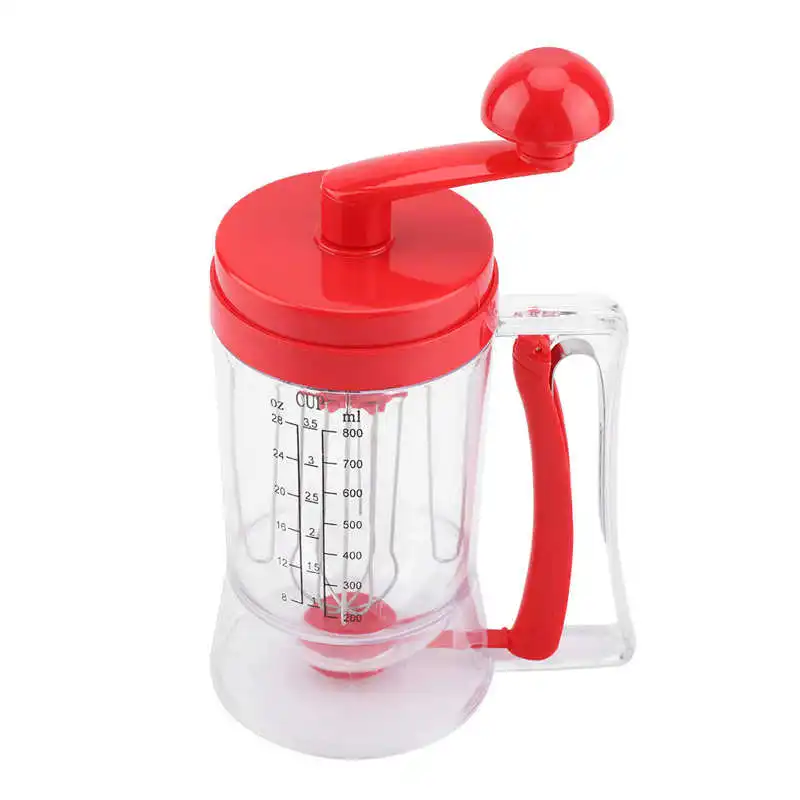 Hand-held Manual Pancake Cupcake Batter Mixer Dispenser Blender Machine Baking Tool Batteur Electrique Cuisine Kitchen Machine
Hand-held Manual Pancake Cupcake Batter Mixer Dispenser Blender Machine Baking Tool Batteur Electrique Cuisine Kitchen Machine