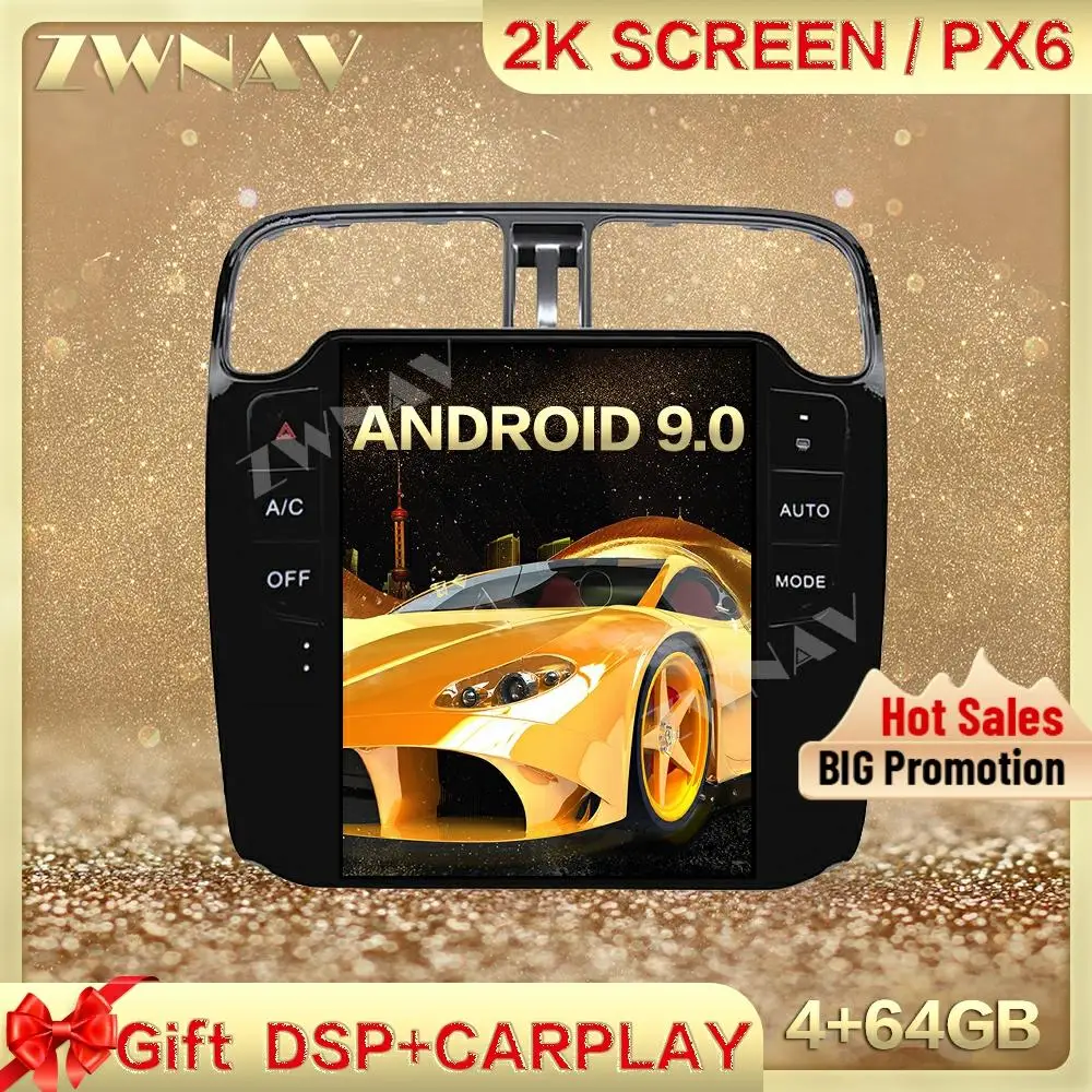 Автомобильный мультимедийный плеер DSP Carplay, экран Tesla, 4 Гб + 64 ГБ, Android 9,0, для VOLKSWAGEN POLO 2011-2016, радио, автомобильное стерео, IPS, головное устройств...
Автомобильный мультимедийный плеер DSP Carplay, экран Tesla, 4 Гб + 64 ГБ, Android 9,0, для VOLKSWAGEN POLO 2011-2016, радио, автомобильное стерео, IPS, головное устройств...