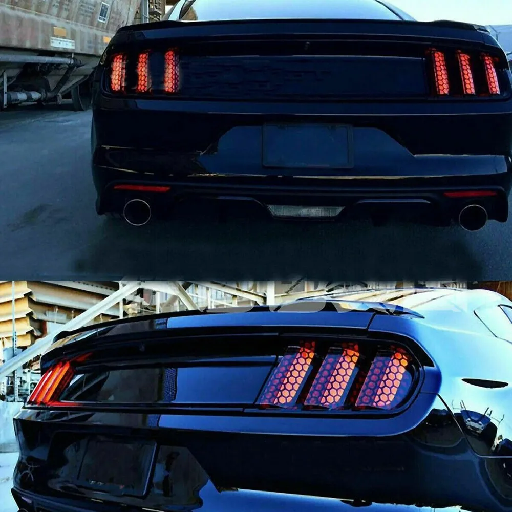 2Pcs Car Honeycomb Sticker Auto Rear Tail Light Decoration Sticker Taillight Decal Black Car Styling Accessories
2Pcs Car Honeycomb Sticker Auto Rear Tail Light Decoration Sticker Taillight Decal Black Car Styling Accessories