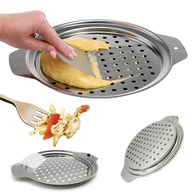 Stainless Pasta DIY Manual Germany Noodle Eggs Maker with Scraper Spaghetti Strainer Cooking Tools Home Kitchen Accessories
Stainless Pasta DIY Manual Germany Noodle Eggs Maker with Scraper Spaghetti Strainer Cooking Tools Home Kitchen Accessories
