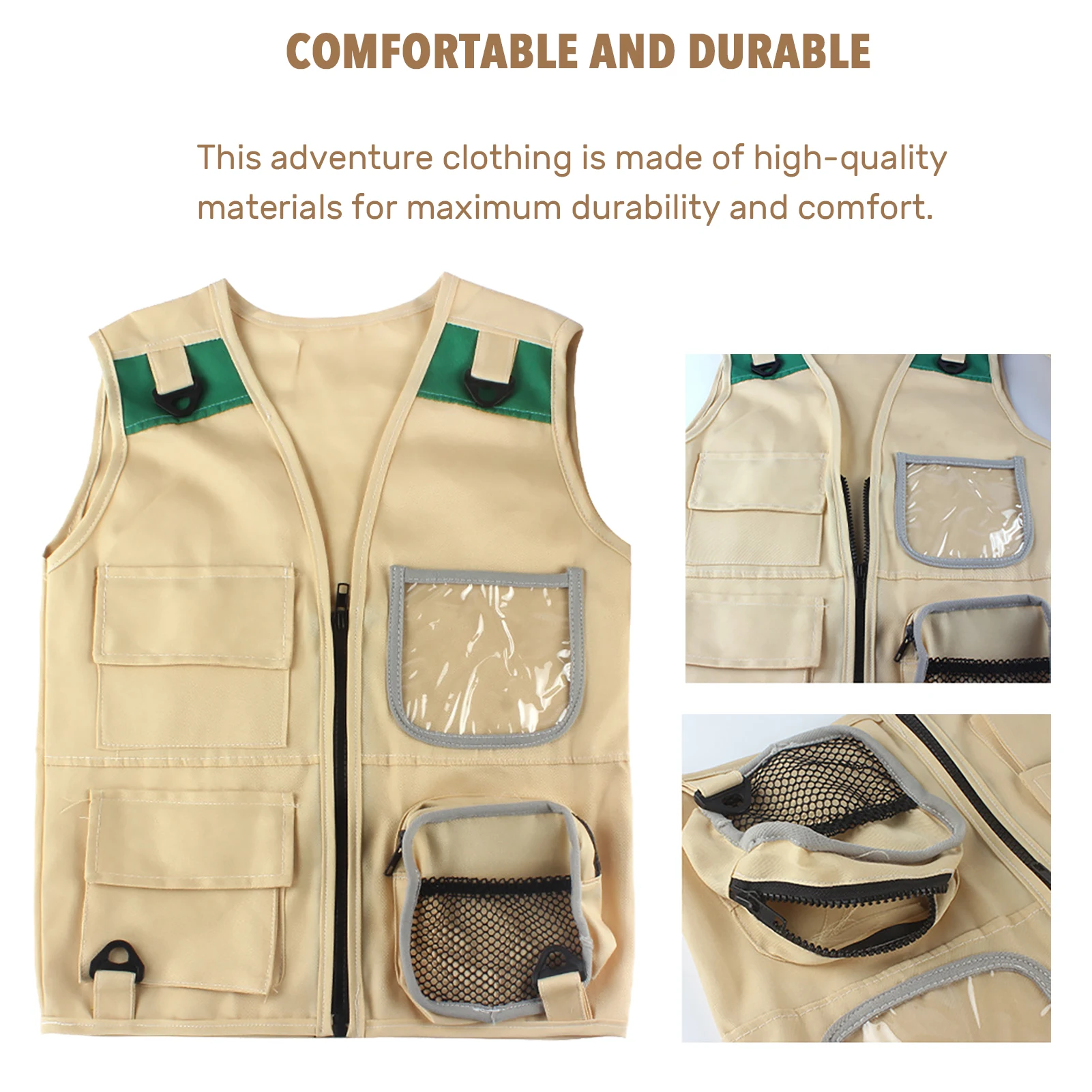 Комплект детских приключений на открытом воздухе, жилет-карго, костюм Explorer, ролевая игра, игрушка, комплект детской одежды для игр 
Комплект детских приключений на открытом воздухе, жилет-карго, костюм Explorer, ролевая игра, игрушка, комплект детской одежды для игр