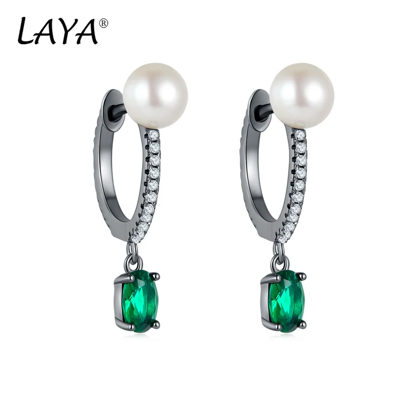 Laya 925 Sterling Silver Natural Fresh Water Bread Beads Pearl Green Nano Drop Earrings For Women Friends Party Trendy Jewelry
Laya 925 Sterling Silver Natural Fresh Water Bread Beads Pearl Green Nano Drop Earrings For Women Friends Party Trendy Jewelry