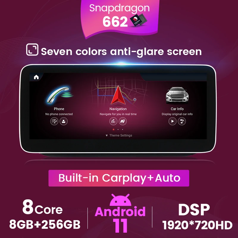 Android 11 подходит для Mercedes-Benz B-Class W245 W246 2012-2019 Автомобильный GPS мультимедийный плеер управление рулевым колесом
Android 11 подходит для Mercedes-Benz B-Class W245 W246 2012-2019 Автомобильный GPS мультимедийный плеер управление рулевым колесом