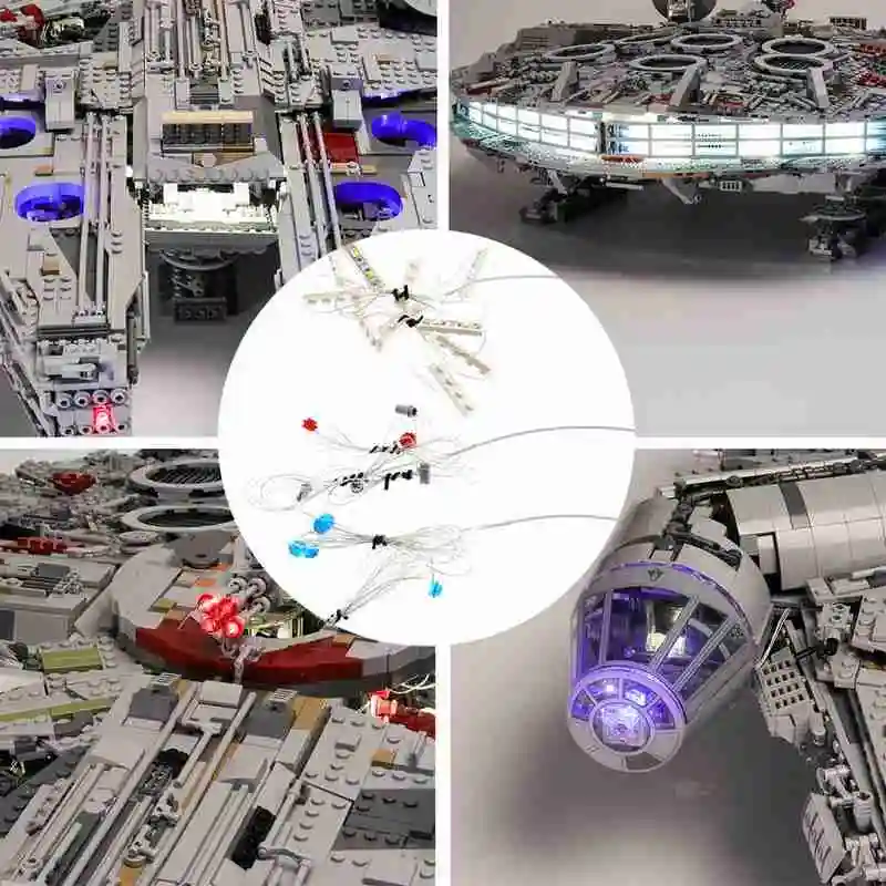 DIY Luminous Assembled Building Blocks LED Light Kit blocks Building New Brand Supplies Ship 75192 For LEGO Space Toys H4A7
DIY Luminous Assembled Building Blocks LED Light Kit blocks Building New Brand Supplies Ship 75192 For LEGO Space Toys H4A7