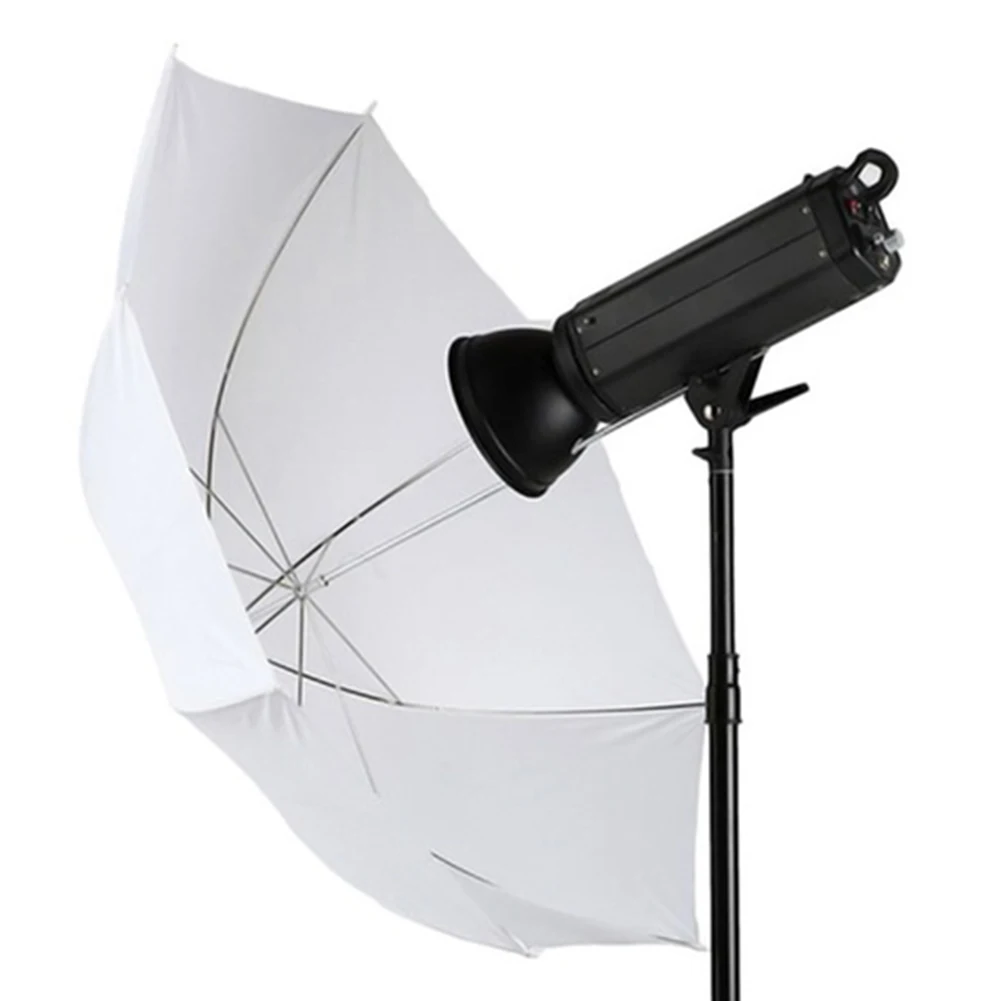 Рассеиватель для вспышки фотостудии 33 дюйма прозрачный мягсветильник белый зонт