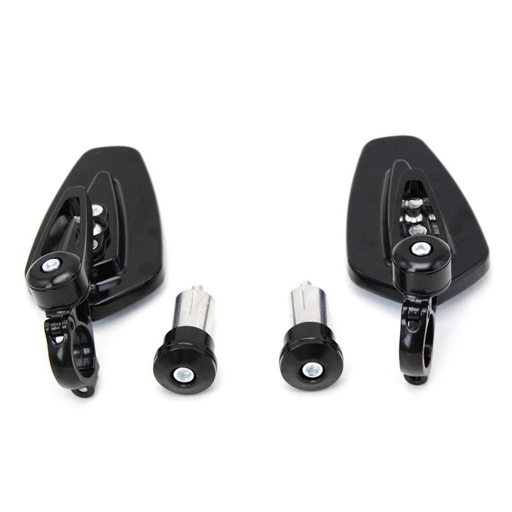 22mm 7/8' Handle Bar End Motorcycle Oval Aluminum Side Rearview Mirror Universal 
22mm 7/8' Handle Bar End Motorcycle Oval Aluminum Side Rearview Mirror Universal