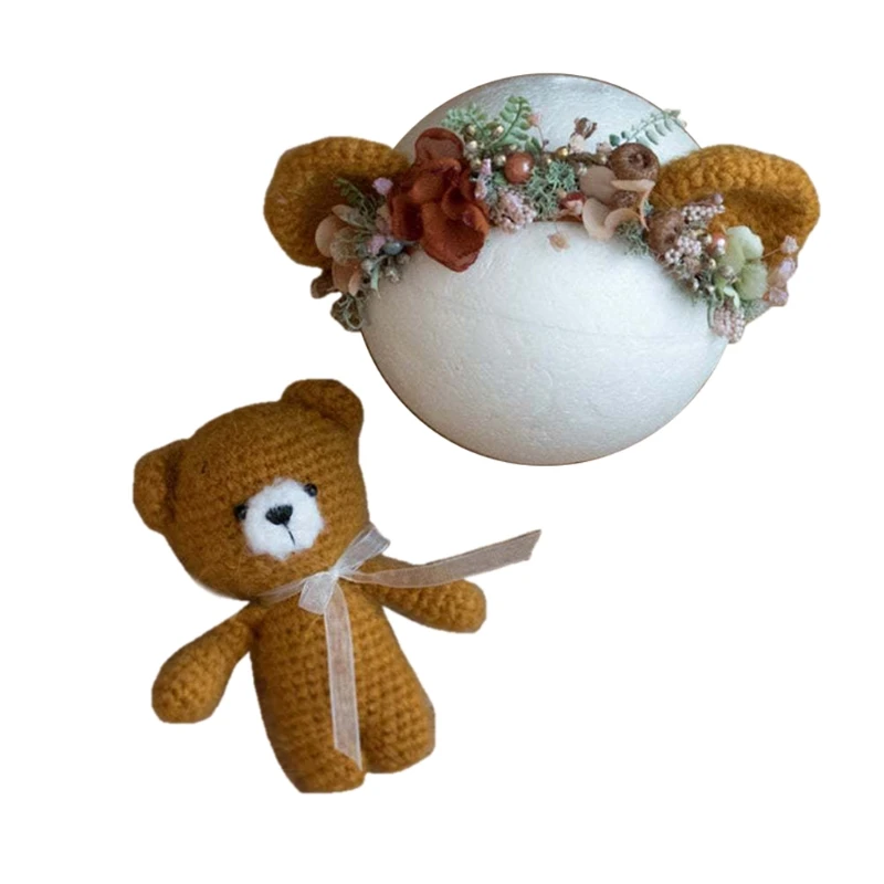 2 Pcs Baby Knitted Hat Doll Set Crochet Toy Cap Newborn Photography Props Infants Photo Shooting Accessories
2 Pcs Baby Knitted Hat Doll Set Crochet Toy Cap Newborn Photography Props Infants Photo Shooting Accessories