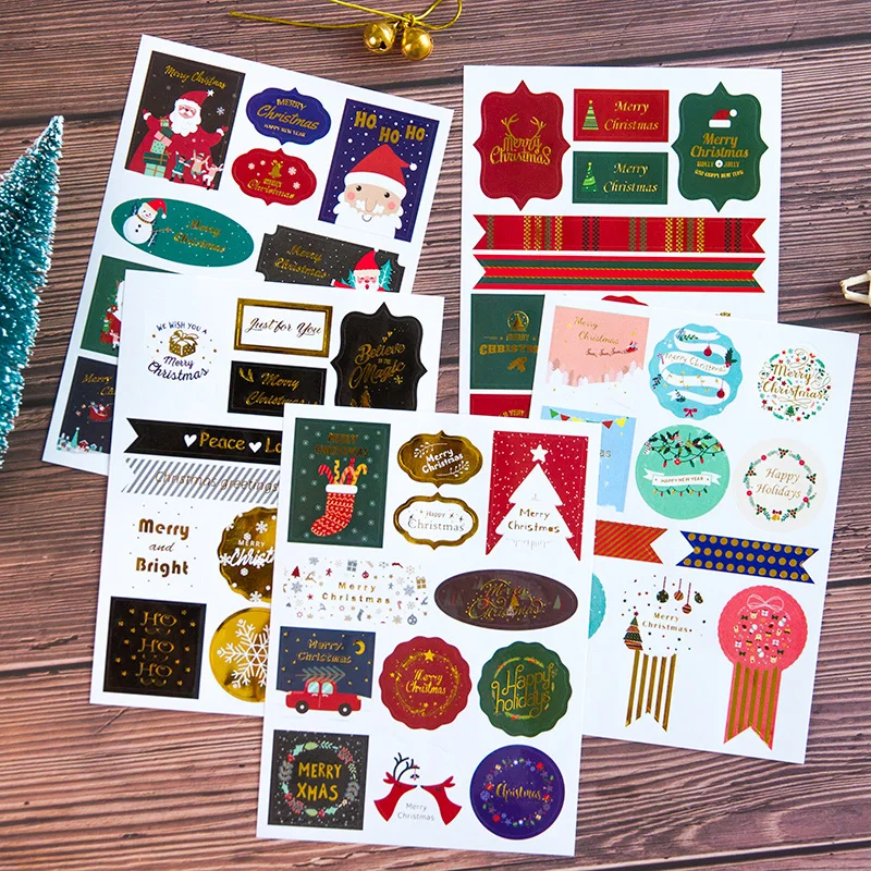 Merry Christmas Sealing Paper Sticker Decorative Diary Scrapbook Planner Stickers Kawaii Stationery School Supplies Papeleria
Merry Christmas Sealing Paper Sticker Decorative Diary Scrapbook Planner Stickers Kawaii Stationery School Supplies Papeleria