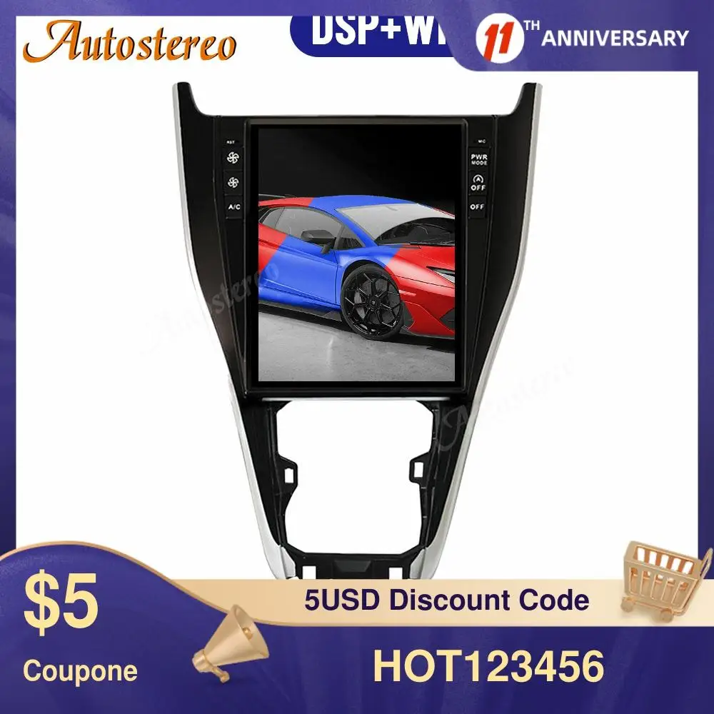 Tesla Style Android 9 6 Core 128GB Car GPS Navigation For TOYOTA Harrier 2013-2018 Stereo Head Unit Multimedia Player Auto Radio
Tesla Style Android 9 6 Core 128GB Car GPS Navigation For TOYOTA Harrier 2013-2018 Stereo Head Unit Multimedia Player Auto Radio
