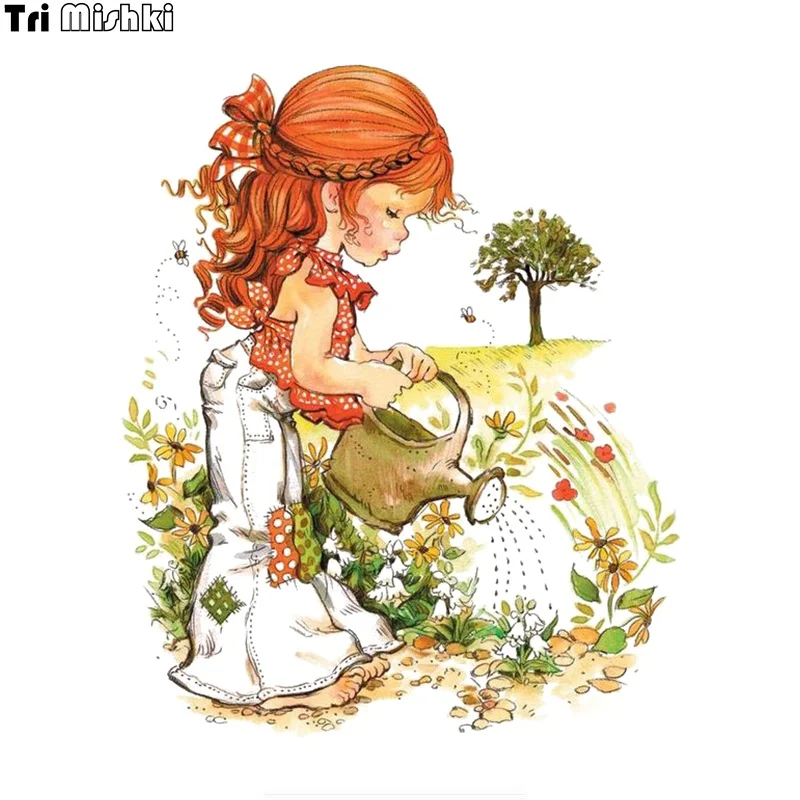 WCS968 retro Girl watering flowers car sticker PVC colorful Decals Waterproof sticker on Car Body Rear Window
WCS968 retro Girl watering flowers car sticker PVC colorful Decals Waterproof sticker on Car Body Rear Window
