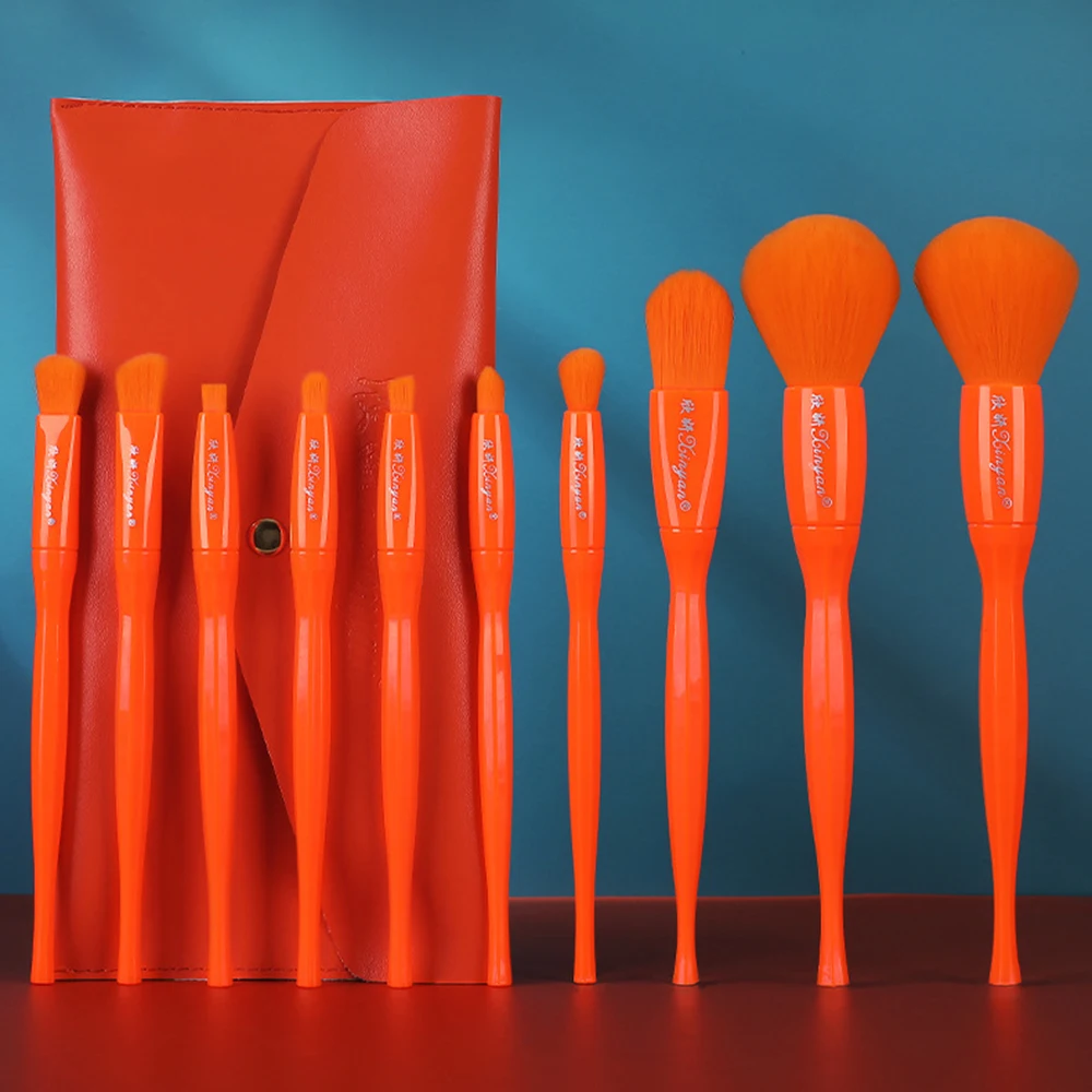 10 pcs Candy Color Makeup Brushes Set With Bag 2020 New Powder Foundation Eyebrow Eyeshadow Blush Make Up Tools Kit
10 pcs Candy Color Makeup Brushes Set With Bag 2020 New Powder Foundation Eyebrow Eyeshadow Blush Make Up Tools Kit