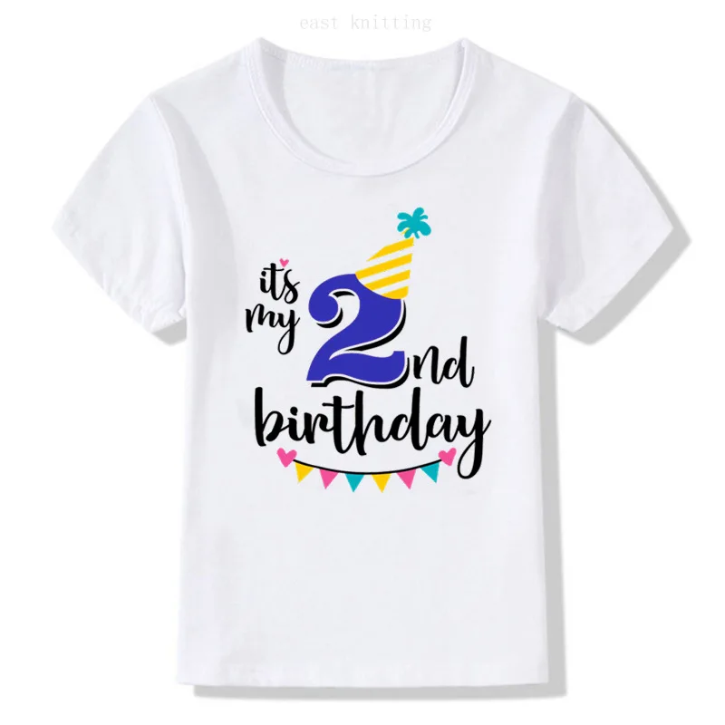 Boys T-shirt 0-12 Years European American children's T-shirts Birthday digital print short-sleeve girls Christmas gift clothes
Boys T-shirt 0-12 Years European American children's T-shirts Birthday digital print short-sleeve girls Christmas gift clothes