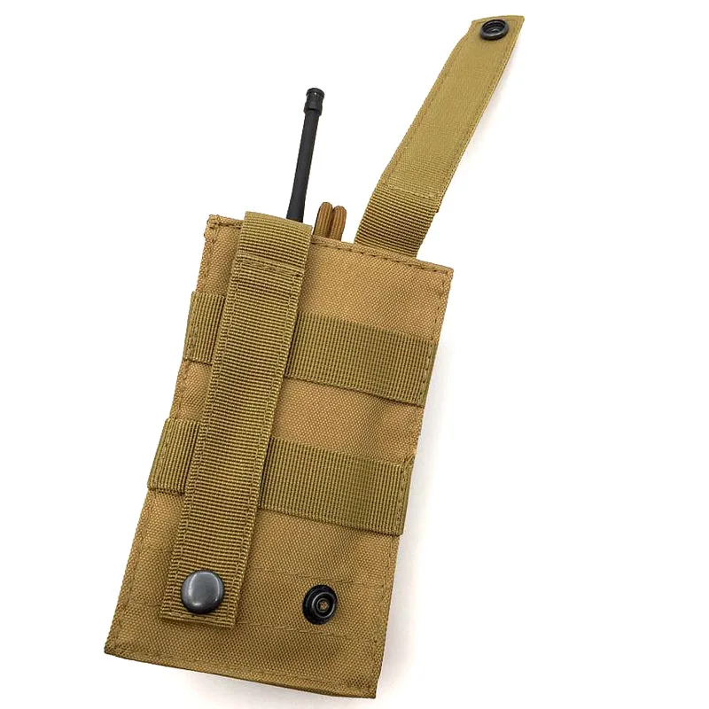New Pouch Interphone Storage Bag Tactical Radio Pouch Molle Military Use Walkie-Talkie Case Holder Walkie-talkie
New Pouch Interphone Storage Bag Tactical Radio Pouch Molle Military Use Walkie-Talkie Case Holder Walkie-talkie