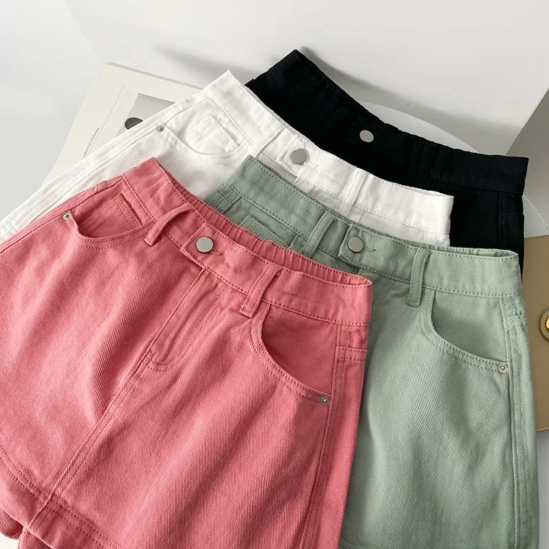 New Summer Women Denim Mini Skirt Candy Colors Ins Style Anti-exhaust Jeans Skirt Sexy and Comfortable Female Streetwear
New Summer Women Denim Mini Skirt Candy Colors Ins Style Anti-exhaust Jeans Skirt Sexy and Comfortable Female Streetwear