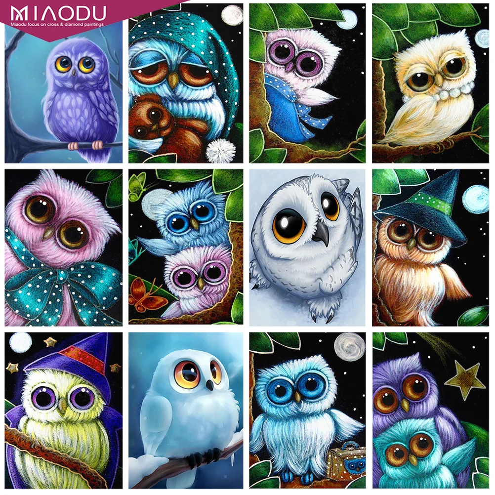 5D Diamond Painting Cartoon Big Eyes Owl Animal World Cross Stitch Kits Embroidery Art Mosaic Full Drill Home Decor Gifts
5D Diamond Painting Cartoon Big Eyes Owl Animal World Cross Stitch Kits Embroidery Art Mosaic Full Drill Home Decor Gifts
