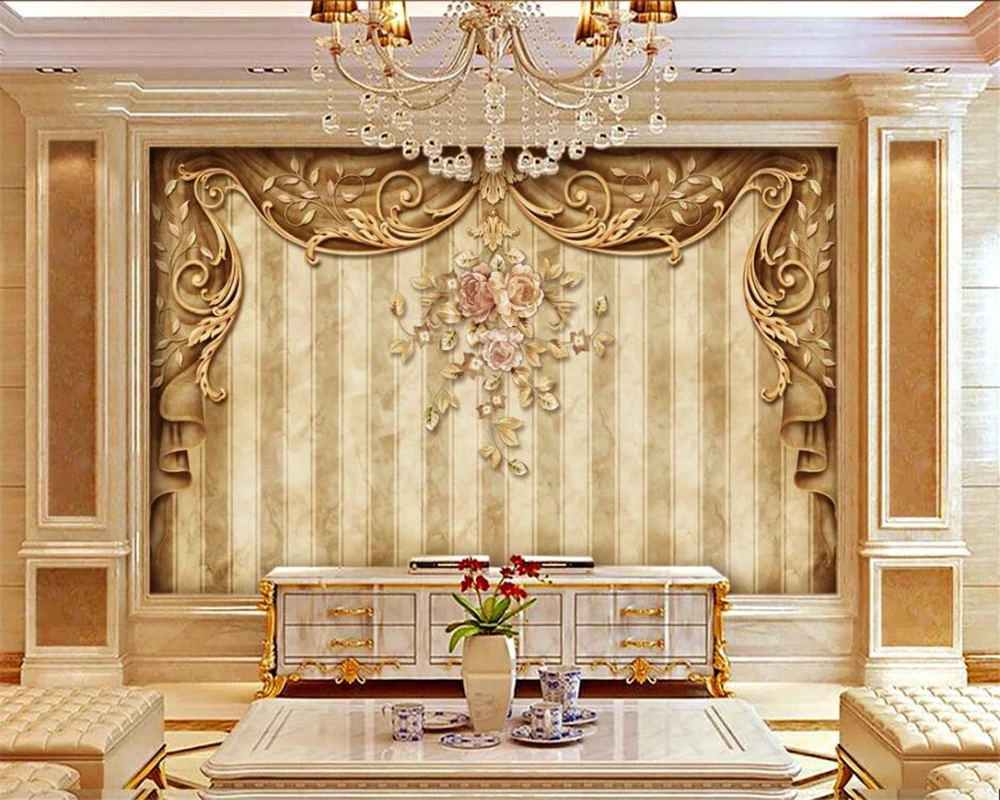 beibehang mural Customized modern decorative painting silky wallpaper European pastoral aesthetic TV background wall wallpaper
beibehang mural Customized modern decorative painting silky wallpaper European pastoral aesthetic TV background wall wallpaper