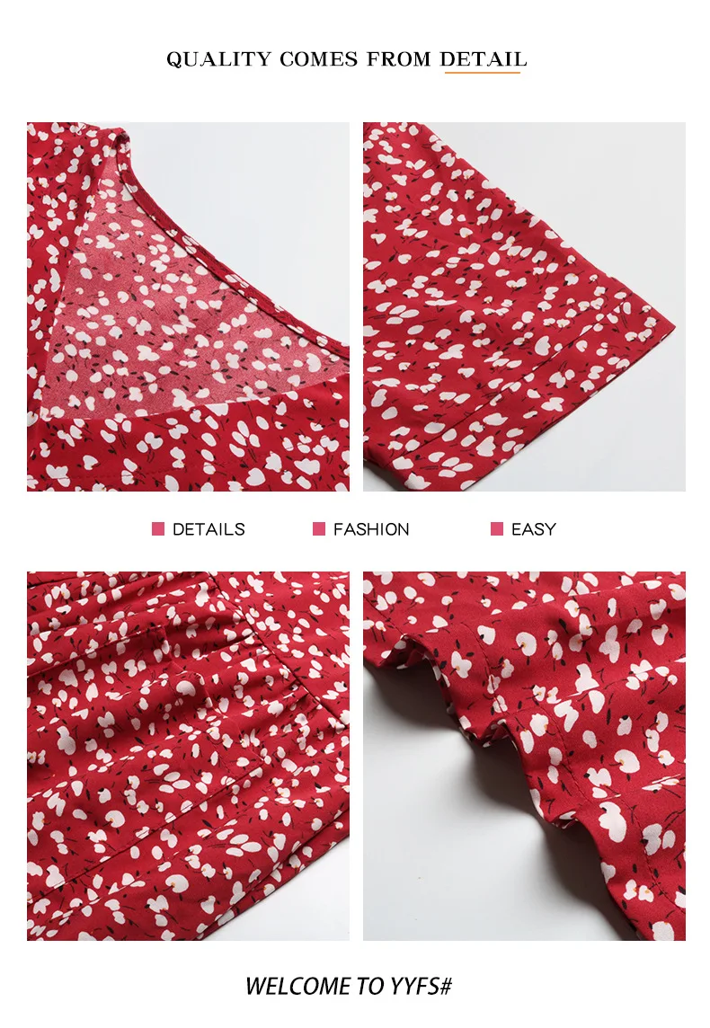 IZEVUS Summer Women Dress Casual V-neck Print Ruffle Dress Loose A-line Loose Boho Cute Mini Chiffon Dresses
IZEVUS Summer Women Dress Casual V-neck Print Ruffle Dress Loose A-line Loose Boho Cute Mini Chiffon Dresses