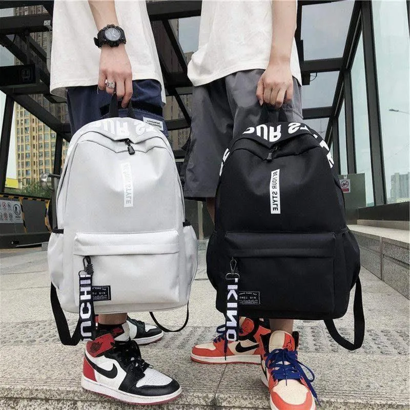 Canvas Schoolbag Student Men And Women Outdoor Climbing Travel Backpack For Couple's
Canvas Schoolbag Student Men And Women Outdoor Climbing Travel Backpack For Couple's