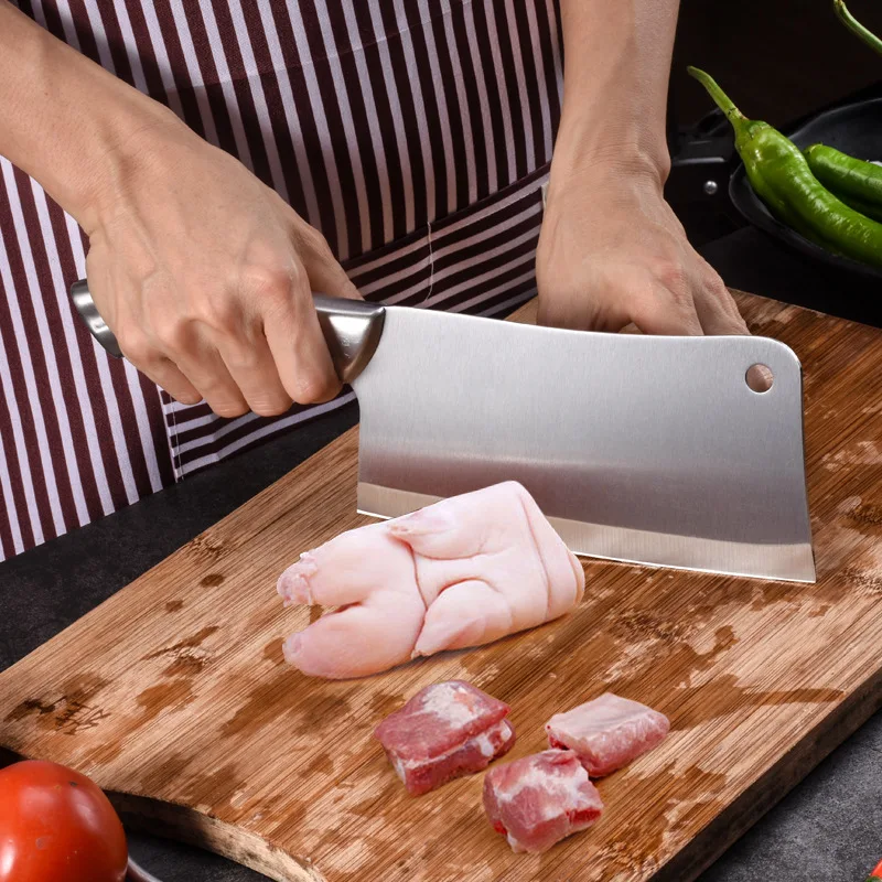 Kitchen Tools 3CR13 Stainless Steel Kitchen Knife Slicing Knife Meat Blade Chopping Knife Chef Knife Kitchen Utensils
Kitchen Tools 3CR13 Stainless Steel Kitchen Knife Slicing Knife Meat Blade Chopping Knife Chef Knife Kitchen Utensils