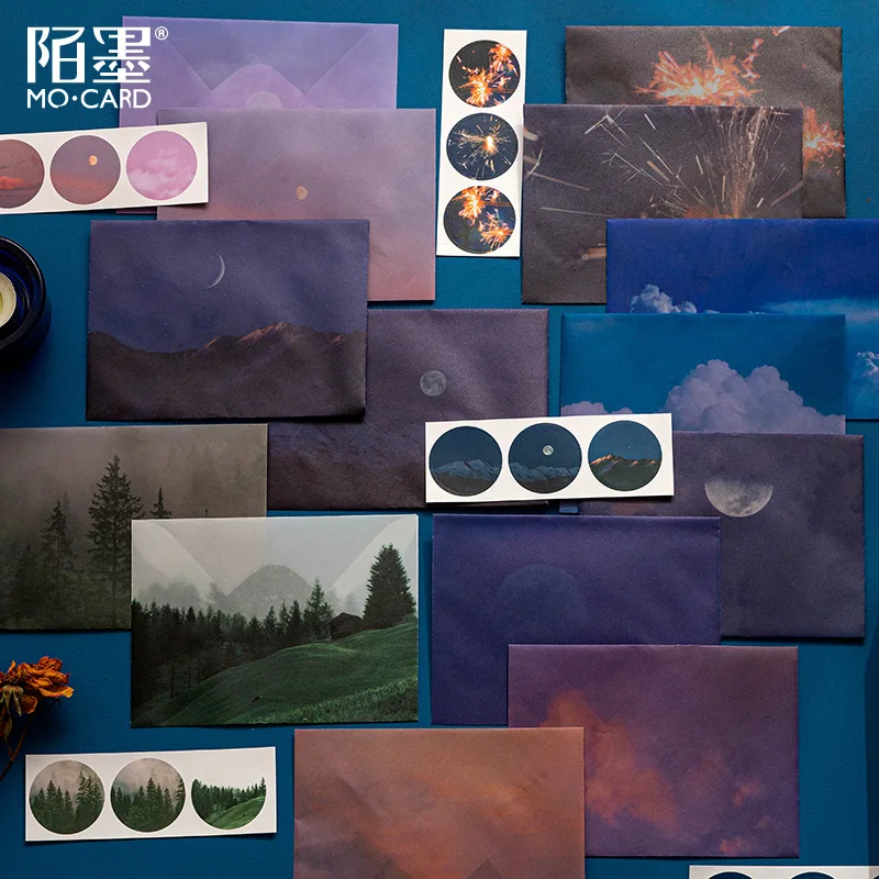 3PCS/PACK Kawaii Cute Litmus Paper Sunset Moon Sea Letter Envelopes Transparent For Gift Wedding Card Scrapbooking Party sl2984
3PCS/PACK Kawaii Cute Litmus Paper Sunset Moon Sea Letter Envelopes Transparent For Gift Wedding Card Scrapbooking Party sl2984