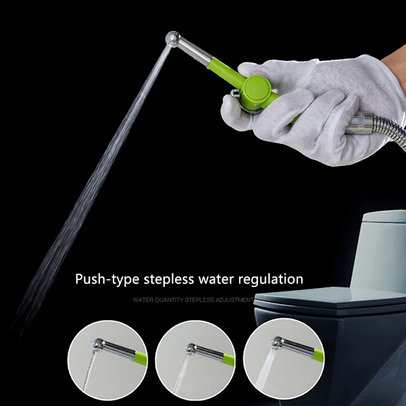 Hand Held Shower Clean Woman Washer Spray Head Flushing Toilet Implement Shower Head Bidet Advanced Bidet Attachment Set 2Color
Hand Held Shower Clean Woman Washer Spray Head Flushing Toilet Implement Shower Head Bidet Advanced Bidet Attachment Set 2Color