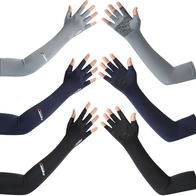 1Pair Summer Sunscreen Ice Sleeves Arm Sunscreen Ice Sleeves Set Sports Ice Silk Sleeve High Elasticity Arm Sleeve New
1Pair Summer Sunscreen Ice Sleeves Arm Sunscreen Ice Sleeves Set Sports Ice Silk Sleeve High Elasticity Arm Sleeve New