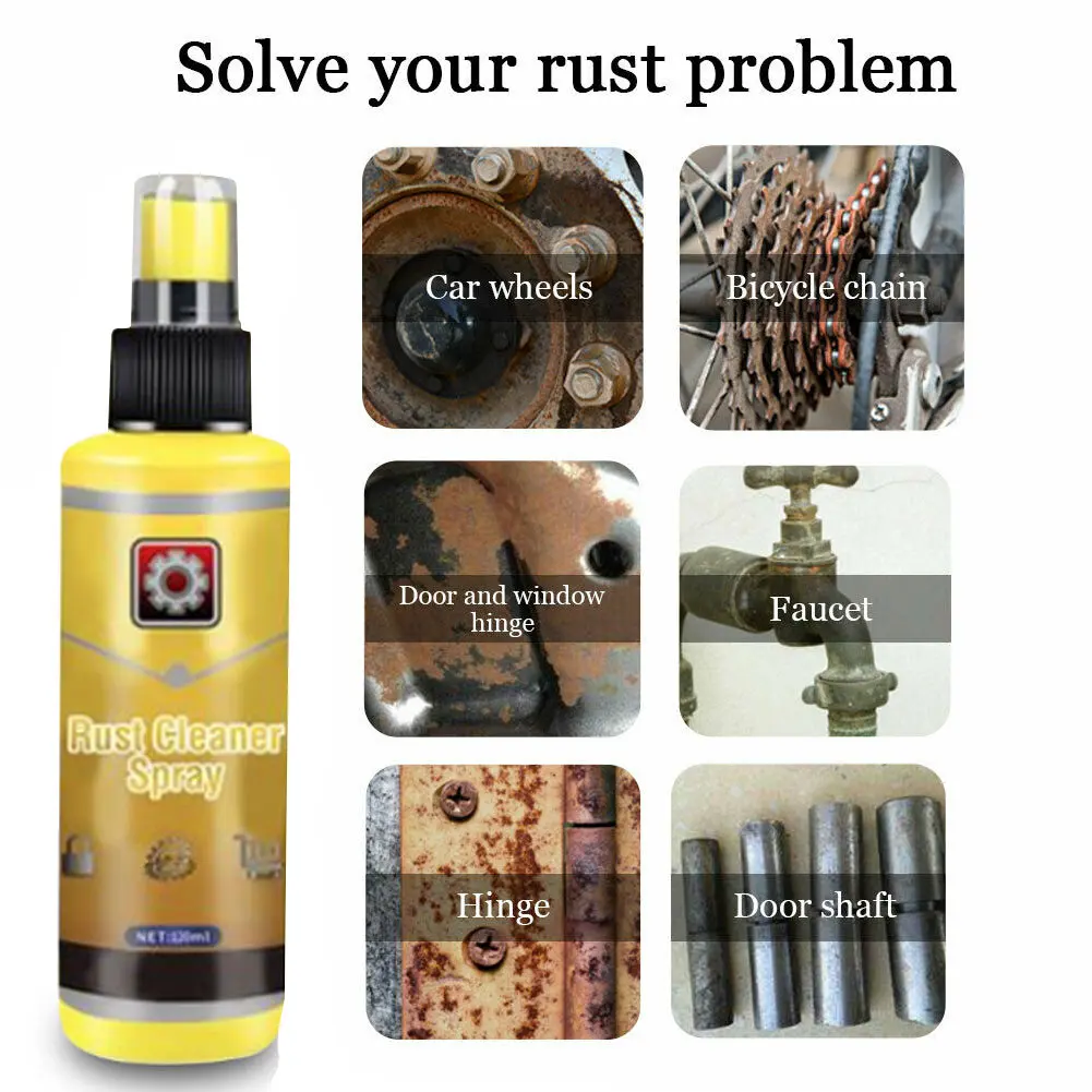 Rust Cleaner Spray Derusting Rust Remover Car Maintenance Cleaning Spray THJ99
Rust Cleaner Spray Derusting Rust Remover Car Maintenance Cleaning Spray THJ99