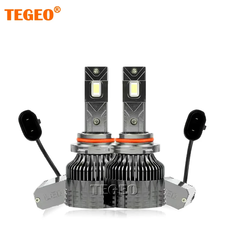 TEGEO супер яркие 130 Вт 9005 лм Автомобильные фары H7 LED Canbus H4 светодиодный H1 H8 H11 HB3 9006 HB4