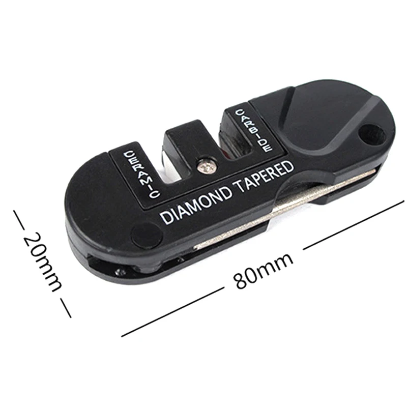 NEW Multifunctional Cutter Sharpening Tool Portable Survival Pocket Stage Sharpener
NEW Multifunctional Cutter Sharpening Tool Portable Survival Pocket Stage Sharpener