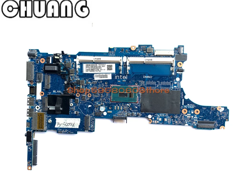 Материнская плата для ноутбука HP Elitebook 840 G2 i5 5200U CPU 799510 501 001 601 DDR3 100%