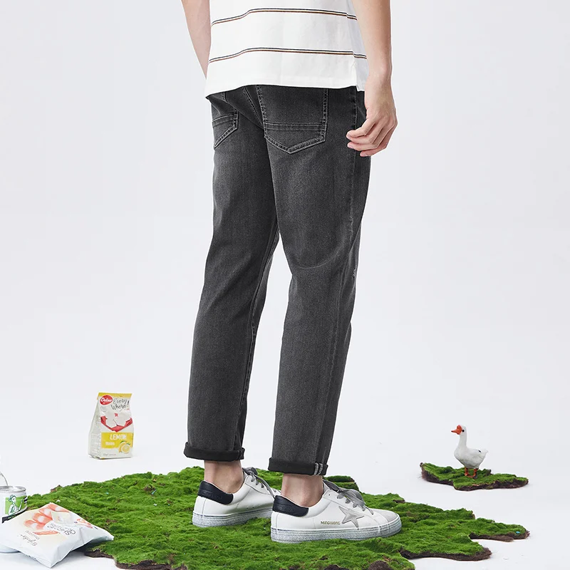 SEMIR Denim Trousers Men Casual Stretch Straight-Leg Pants 2021 Spring And Summer New Ins Tide Brand Men'S Washed PantsSEMIR Den 
SEMIR Denim Trousers Men Casual Stretch Straight-Leg Pants 2021 Spring And Summer New Ins Tide Brand Men'S Washed PantsSEMIR Den