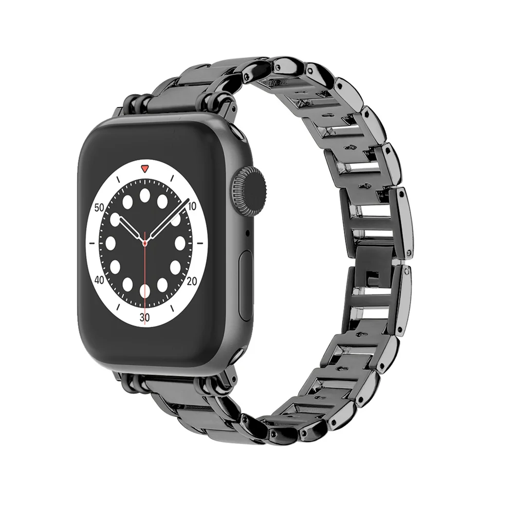 Ремешок из нержавеющей стали для Apple Watch Series 6 5 4 3 2, черный браслет-адаптер для iWatch Band 4 3 38 мм, 40 мм 44 мм 42 мм
Ремешок из нержавеющей стали для Apple Watch Series 6 5 4 3 2, черный браслет-адаптер для iWatch Band 4 3 38 мм, 40 мм 44 мм 42 мм