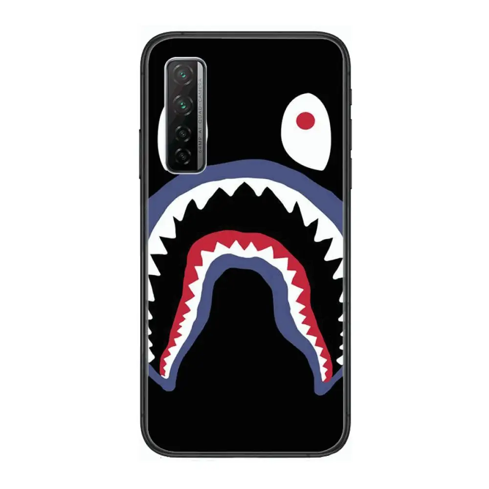 Shark Luxury Fashion Phone Case For Huawei mate 40 30 10 20 40 8 9 Lite Z Pro Black Etui 3D Coque Painting Hoesjes 5g black
Shark Luxury Fashion Phone Case For Huawei mate 40 30 10 20 40 8 9 Lite Z Pro Black Etui 3D Coque Painting Hoesjes 5g black