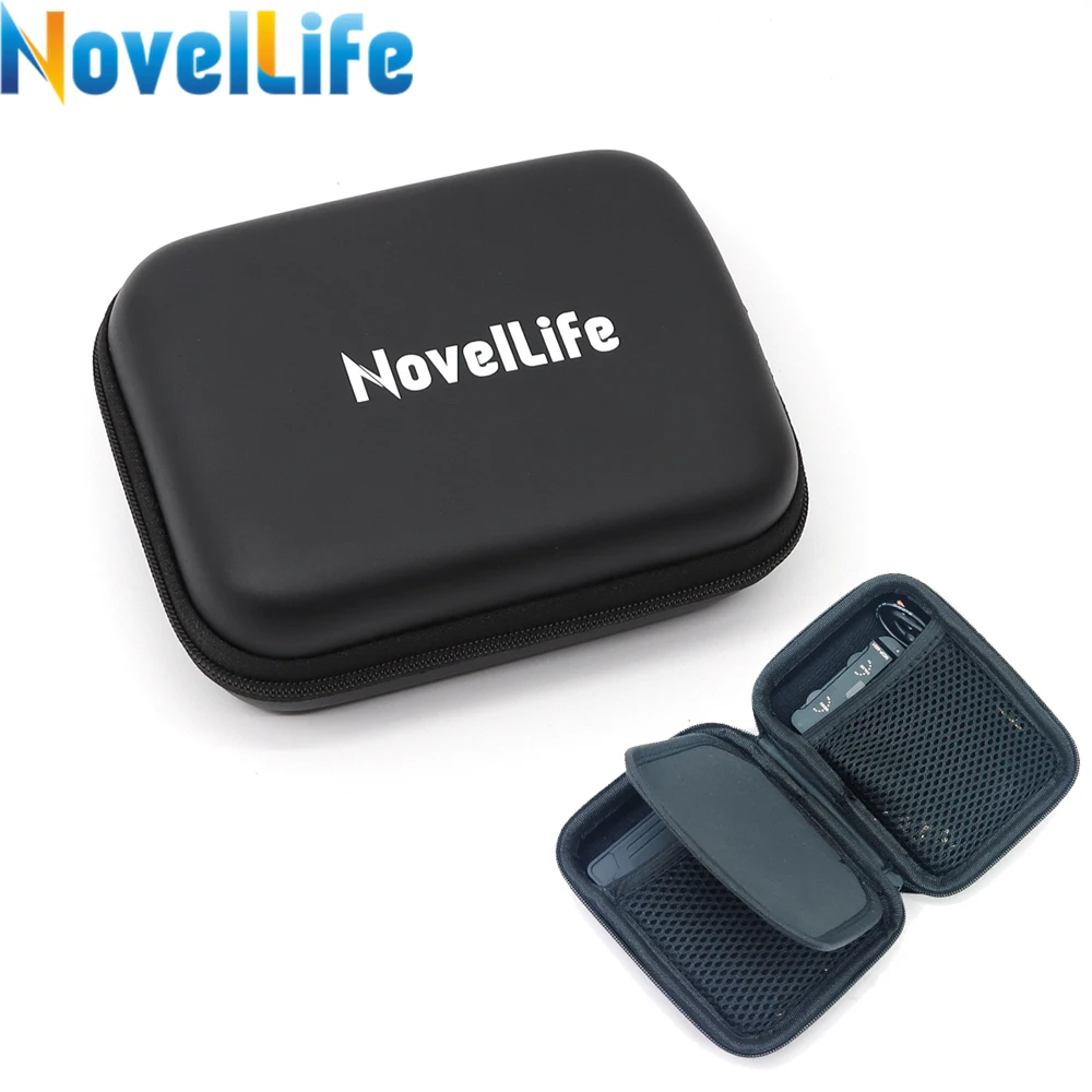 NovelLife портативный чехол для переноски маленькая сумка инструментов на молнии PU EVA