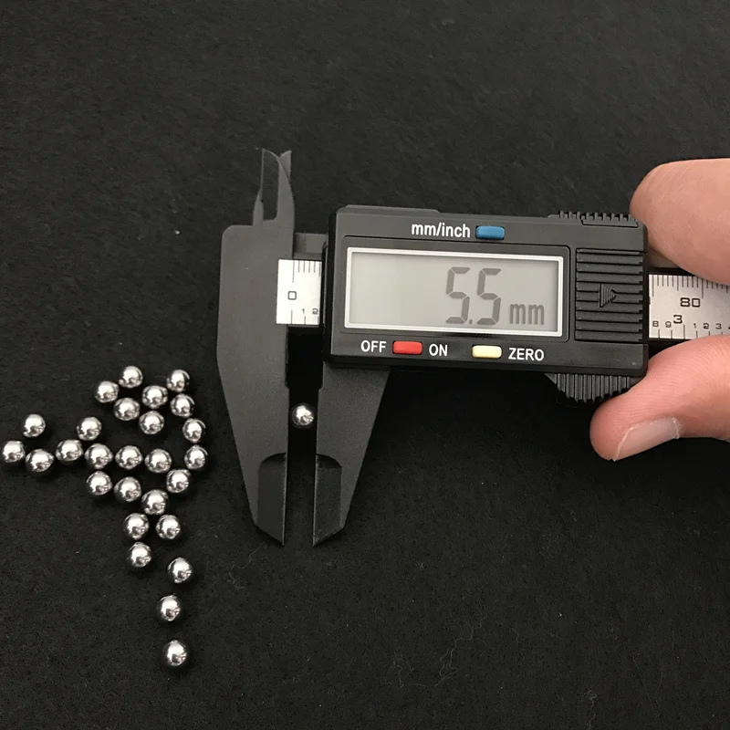 200pcs/Lot 5.5mm Steel Slingshot Balls Catapult Balls Hitting Ammo Slingshot Hunting High-carbon Shooting Catapult Bow Paintball
200pcs/Lot 5.5mm Steel Slingshot Balls Catapult Balls Hitting Ammo Slingshot Hunting High-carbon Shooting Catapult Bow Paintball